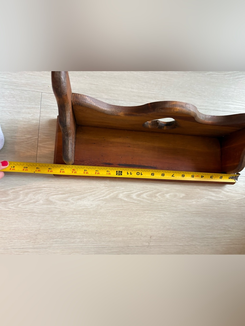 18” Cottagecore Wooden Heart Wall Shelf🤎✨ - Picture 12 of 14